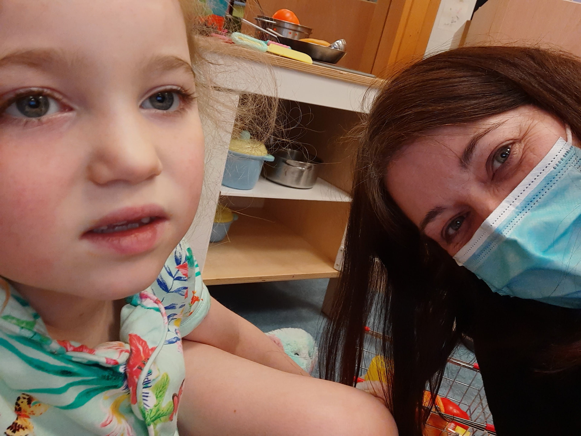 Playroom time on the ward